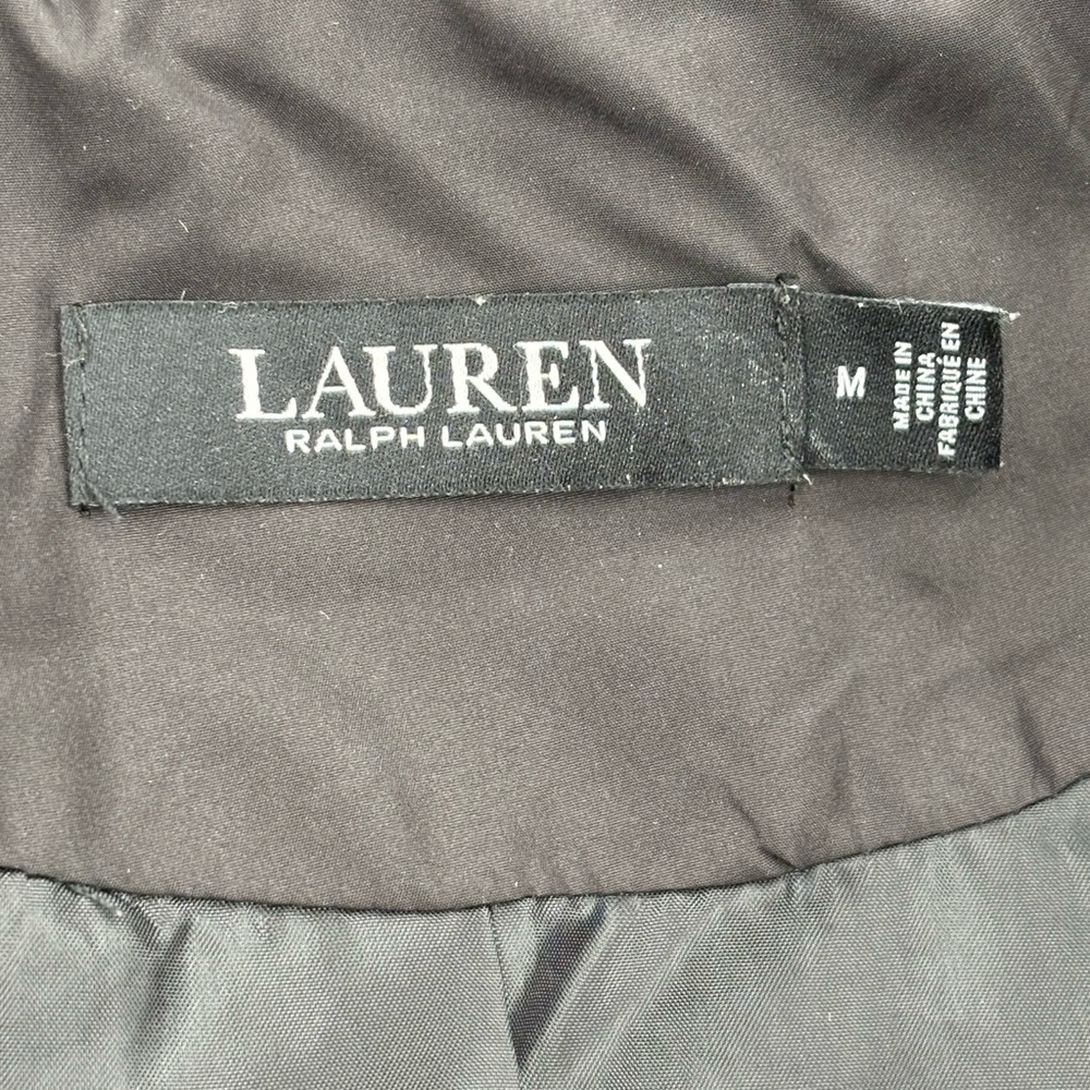 Ralph Lauren Black Diamond Quilted Jacket Women’s Size M - Picture 10 of 14
